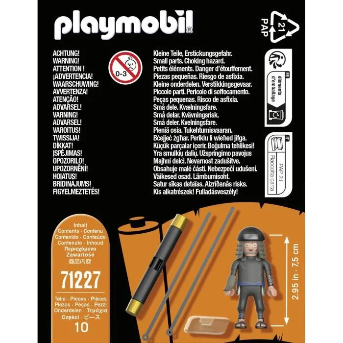 Playmobil 71227 Hiruzen - Naruto Shippuden - Figurine à partir de 5 ans