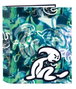 Kook - Carpette fourre-tout avec 4 anneaux 35 mm, dos large, dimensions 27 x 33 x 6 cm, pour enfant