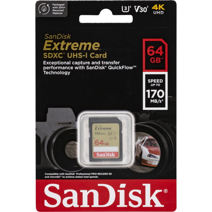 SanDisk Extreme SDXC 64 Go