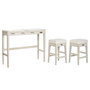 Ensemble Table + Chaises Home ESPRIT Blanc Naturel 112 x 40 x 96 cm