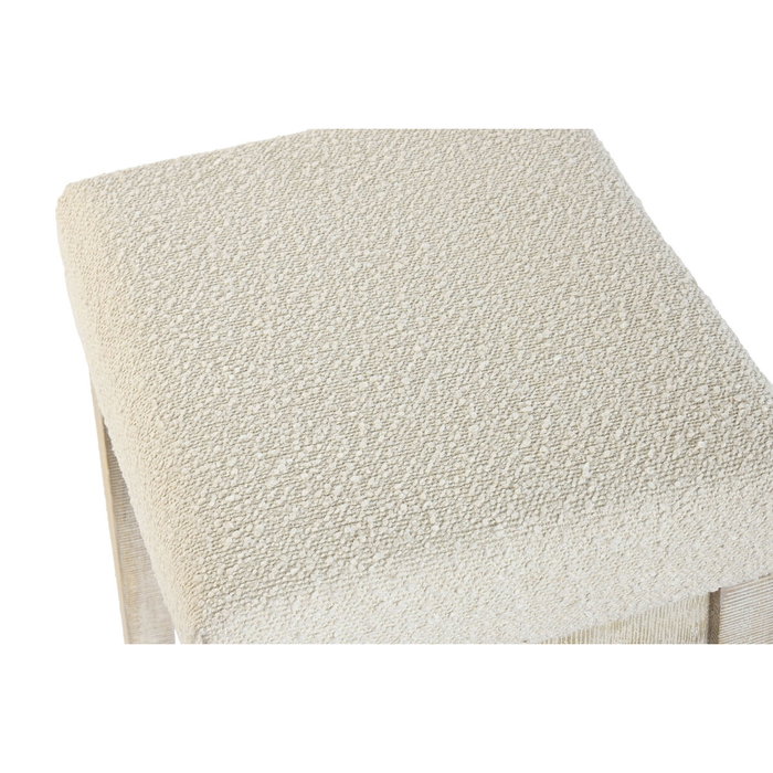 Ensemble Table + Chaises Home ESPRIT Blanc Naturel 112 x 40 x 96 cm