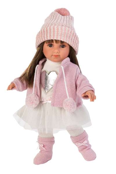 Llorens - Poupée Sara sans mécanisme 35 cm - Corps en tissu - Âge recommandé : 36 mois Llorens - Poupée Sara sans mécanisme 35 cm - Corps en tissu - Âge recommandé : 36 mois