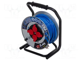 KERG Rallonge réseau H07BQ-F 3G1,5mm² 30m bleue