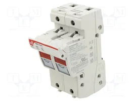 DF ELECTRIC Socle PMX pour fusibles cylindriques 14x51mm, 2 pôles, 50A, 690VAC