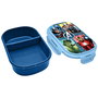 Kids Licensing - Sandwichera (Boîte à Sandwich) Avengers Marvel, Taille 21x14x6 cm avec Couvert, Sans BPA, Compatible Lave-Vaisselle, Congélateur et Micro-Ondes