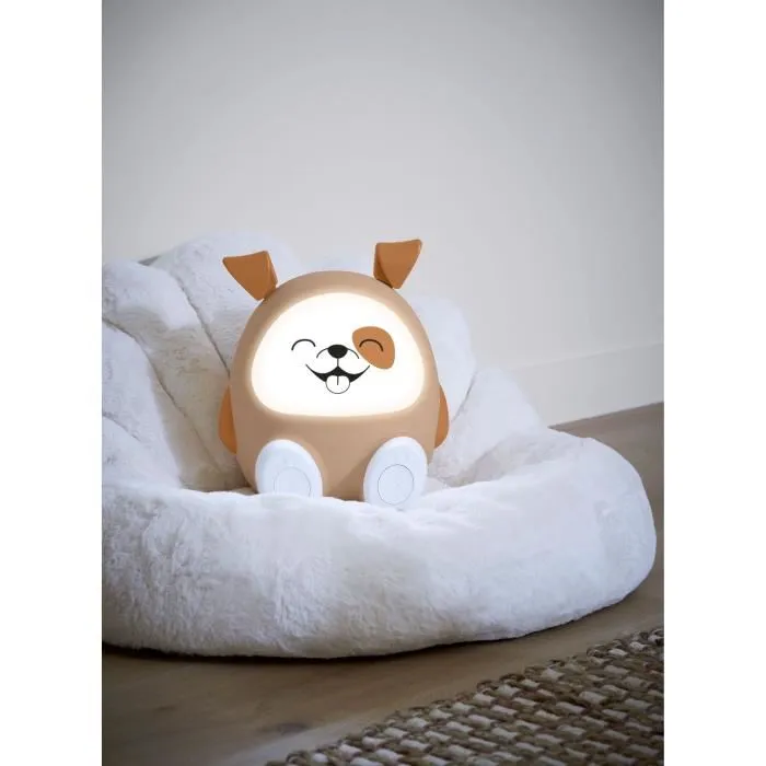 Bigben Interactive BIG1720484467997 Enceinte Lumineuse et Veilleuse Chien Bluetooth 5.0 15W USB-C