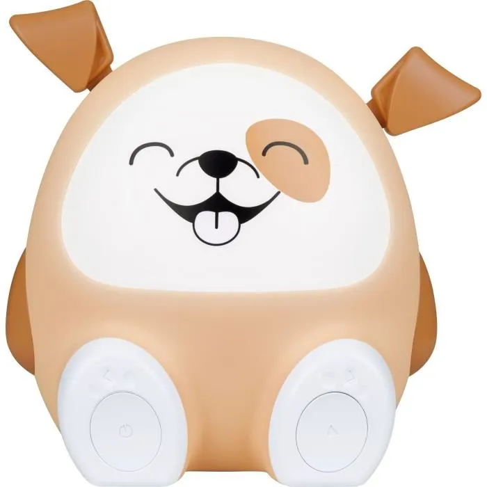 Bigben Interactive BIG1720484467997 Enceinte Lumineuse et Veilleuse Chien Bluetooth 5.0 15W USB-C