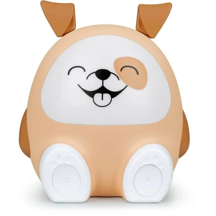 Bigben Interactive BIG1720484467997 Enceinte Lumineuse et Veilleuse Chien Bluetooth 5.0 15W USB-C