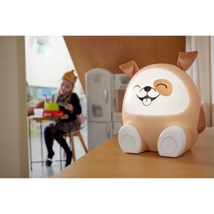Bigben Interactive BIG1720484467997 Enceinte Lumineuse et Veilleuse Chien Bluetooth 5.0 15W USB-C