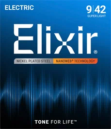 ELIXIR Jeu de cordes NANOWEB XL 09-42