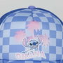 Cerdá Casquette Stitch à visière courbe pour adulte - Taille 58 cm - Bleu