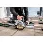 Metabo KS 18 LTX 66 BL - Scie circulaire sans fil 18 V - Lame carbure 18 dents - Profondeur de coupe 66 mm - Guide latéral inclus - Pour professionnels et travail du bois