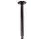 B-Tech Support de plafond télescopique pour tubes Ø50mm, Charge max 90kg, Noir - BT7850