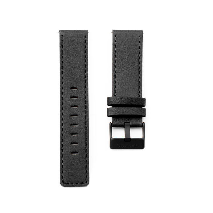 Tayroc Bracelet de montre TY78 noir 22mm Tayroc Bracelet de montre TY78 noir 22mm