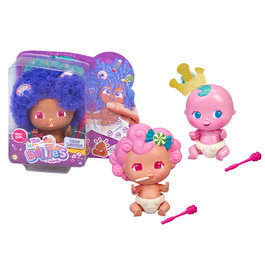 The Bellies Mini Bellies Poopsurprise - Jouet à panier à taches aléatoire - Figurines Mini Shusha, Mini Buah, Mini Blinky - Pour enfants à partir de 3 ans