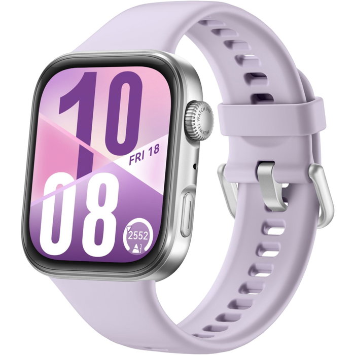 Huawei Watch Fit 4 - Violet avec bracelet en fluoroélastène