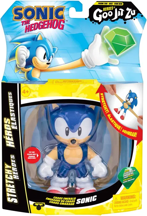 Heroes Of Goo Jit Zu Figurine HERoeS OF GOO JIT ZU Sonic Emeraude - Figurine extensible jusqu'à 3 fois sa taille, 13 cm Heroes Of Goo Jit Zu Figurine HERoeS OF GOO JIT ZU Sonic Emeraude - Figurine extensible jusqu'à 3 fois sa taille, 13 cm