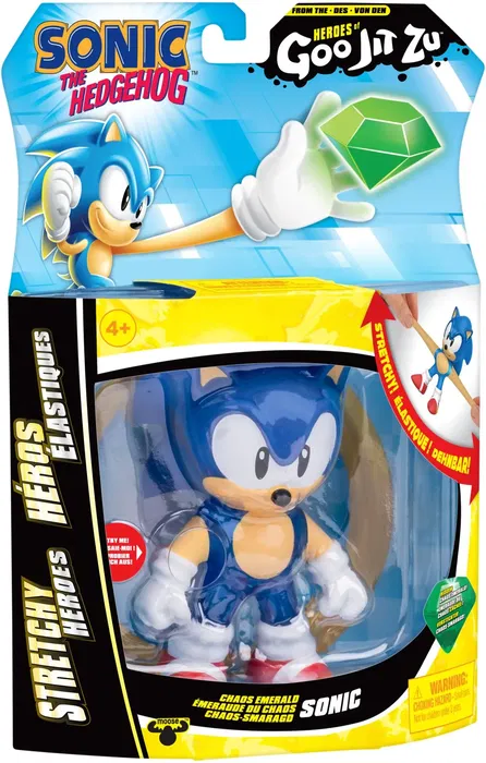 Heroes Of Goo Jit Zu Figurine HERoeS OF GOO JIT ZU Sonic Emeraude - Figurine extensible jusqu'à 3 fois sa taille, 13 cm Heroes Of Goo Jit Zu Figurine HERoeS OF GOO JIT ZU Sonic Emeraude - Figurine extensible jusqu'à 3 fois sa taille, 13 cm