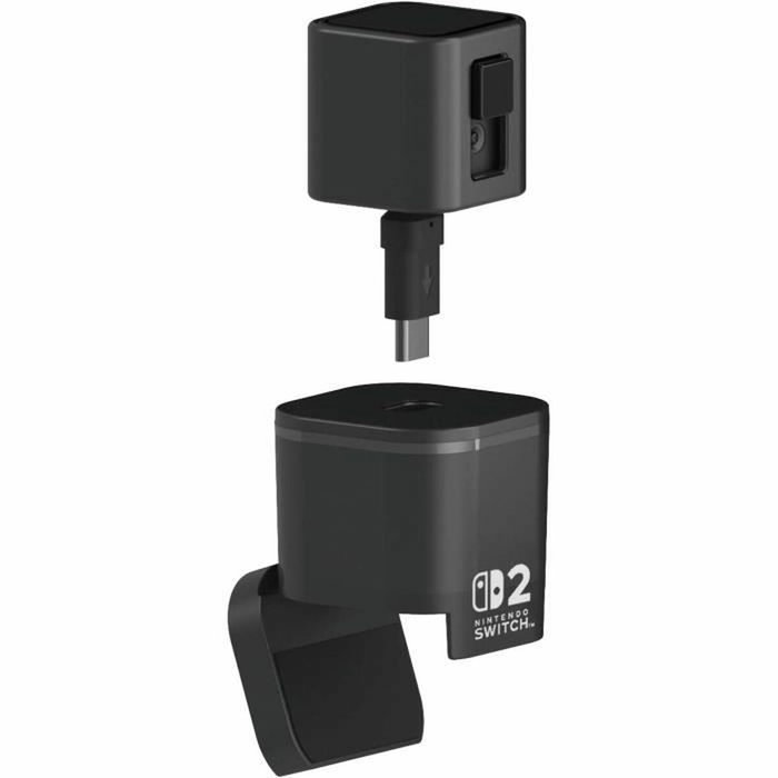 HORI Caméra vidéo USB Nintendo Switch 2 avec bras flexible - Noir