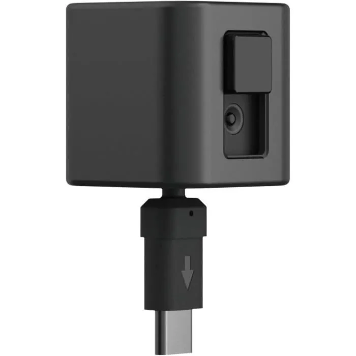 Hori Caméra vidéo USB pour Nintendo Switch 2, avec bras flexible, cache objectif et câble USB-C - Noir