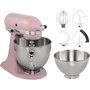 KitchenAid Artisan 5KSM175 PS EDR Robot de cuisine Rosa Pétalo, 4,8 L