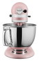 Kitchenaid 5KSM175PS EDR Artisan Robot de cuisine 4,8 L planétaire - Rose Pétale avec bol inox, fouets et accessoires