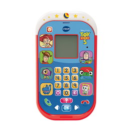 VTech Téléphone Éducatif Toy Story 5 80-593522 avec Personnages Disney, 7 Activités, Âge 3+