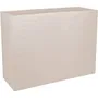 EDA - Muret Loft L - Jardinière Volcania 46 L Intérieur/Extérieur - Décor Pierre - 78,5 x 29,5 x H 60 cm - Beige Calcaire