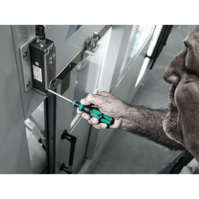 Wera 838 RA-R M Porte-embout avec fonction cliquet 1/4 pouces