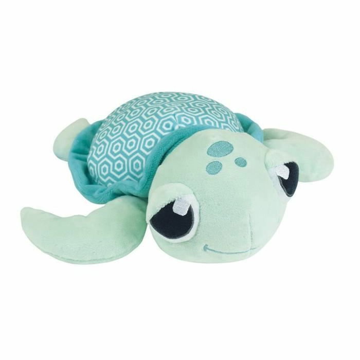 Jemini Ma Petite Carapace Peluche Tortue Lumineuse Naturelle Bleu