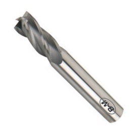 PROTEC Fresa Frontale 4 Coupes, Montage Direct, Diamètre 9 mm
