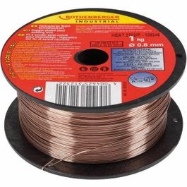 Rothenberger Fil à souder SOLDER Acier et Cuivre 0,8 mm - 1 kg