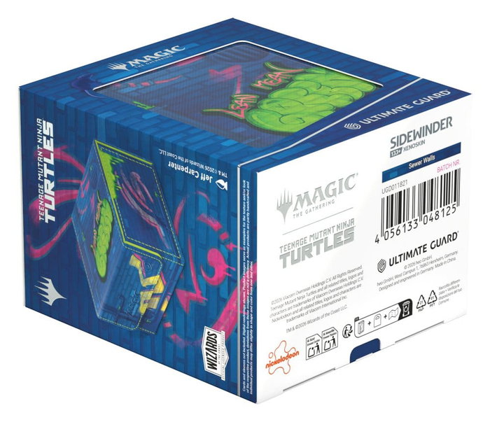 Ultimate Guard Sidewinder 133+ Xenoskin Magic: The Gathering | Teenage Mutant Ninja Turtles - Sewer Walls Ultimate Guard Sidewinder 133+ Xenoskin Magic: The Gathering | Teenage Mutant Ninja Turtles - Sewer Walls