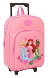 Safta Mochila grande con ruedas Princesas 32x42x14cm pour enfant à partir de 3 ans