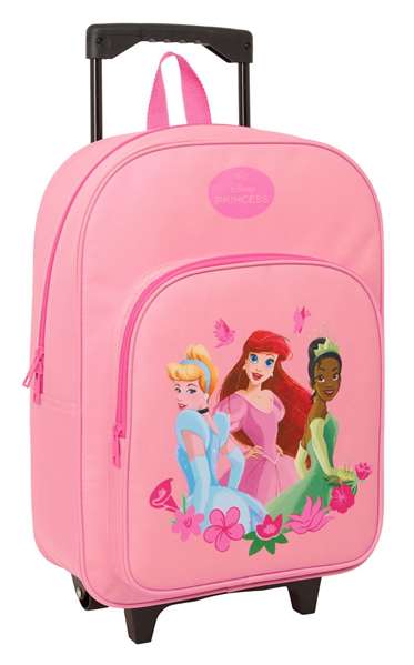 Safta Mochila grande con ruedas Princesas 32x42x14cm pour enfant à partir de 3 ans Safta Mochila grande con ruedas Princesas 32x42x14cm pour enfant à partir de 3 ans