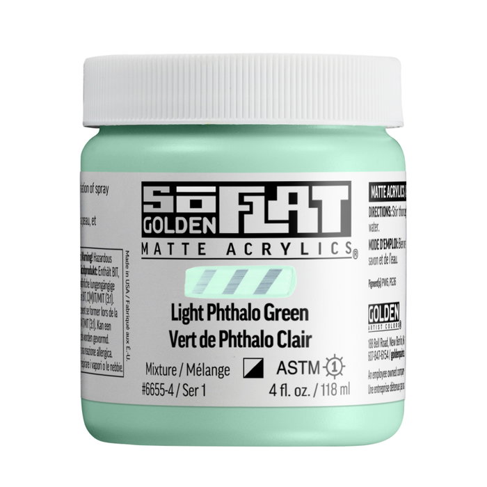 Golden SoFlat Clair Thalo Vert 118 ml Golden SoFlat Clair Thalo Vert 118 ml