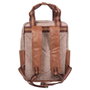 Cerdá Mochila Casual Urbana Harry Potter, Sac à dos en polyester/PU, 34 x rule x 40 cm (Marron)