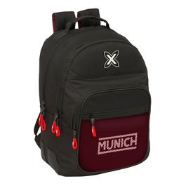 Cartable Munich Vulcan Noir 32 x 42 x 15 cm
