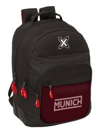 Safta Vulcan Sac à dos double Munich 32 x 42 x 15 cm adapté chariot pour enfants, à partir de 3 ans