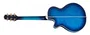 TAKAMINE Guitare acoustique Thinline TSP100 FX Cutaway - Quilt Dark Blue Sunburst
