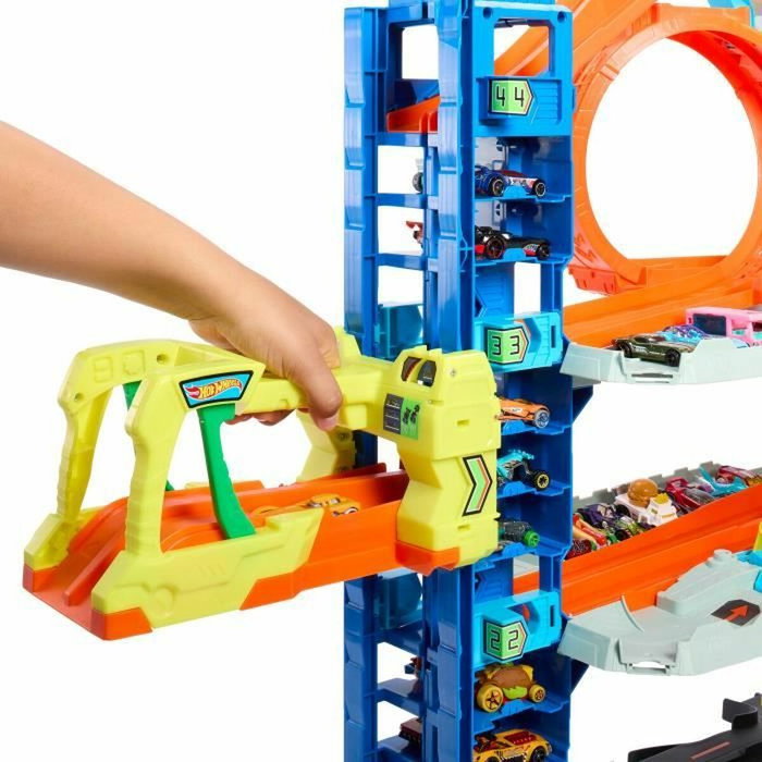 Hot Wheels City Garage Ultime avec 2 véhicules inclus HKX48