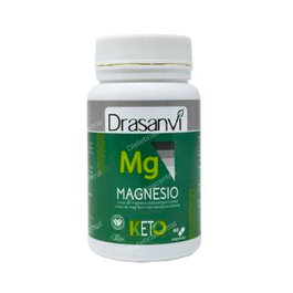 DRASANVI Magnesio 60 Comprimés Keto - Citrate de Magnésium, Complément Alimentaire pour Régime Cétogène, Réduction de la Fatigue