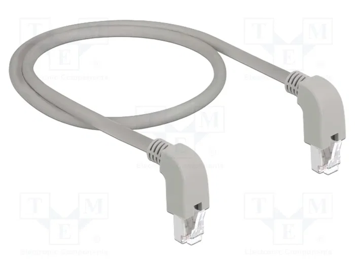 DELOCK Câble Ethernet Patch Cord Cat 5e SF/UTP 1m Gris DELOCK Câble Ethernet Patch Cord Cat 5e SF/UTP 1m Gris