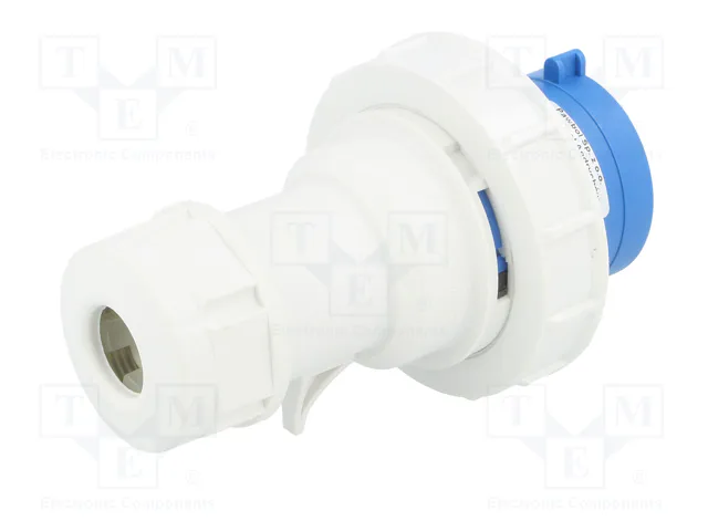 PAWBOL Fiche mâle d'alimentation AC 32A 400V AC IP67 PAWBOL Fiche mâle d'alimentation AC 32A 400V AC IP67