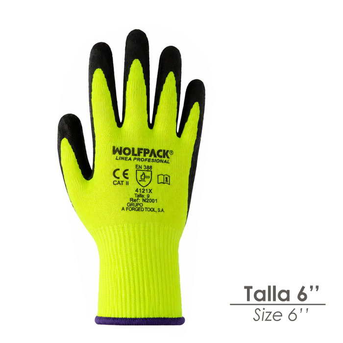 WOLFPACK LINEA PROFESIONAL Gant Latex Soft Foam Taille 6 de