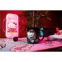 Konix Mug thermoréactif Hello Kitty 320 ml motif bonbons noir - effet magique avec boisson chaude