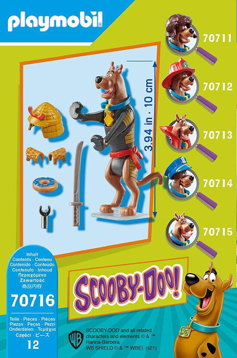 Playmobil Scooby-Doo Figurine de collection Samouraï