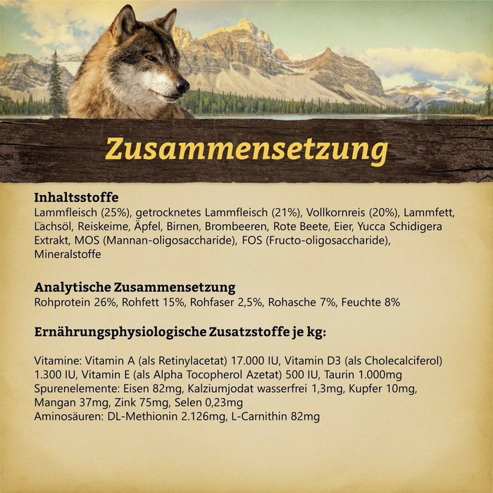 Nourriture Wolfsblut Adulte Agneau 12,5 Kg Nourriture Wolfsblut Adulte Agneau 12,5 Kg