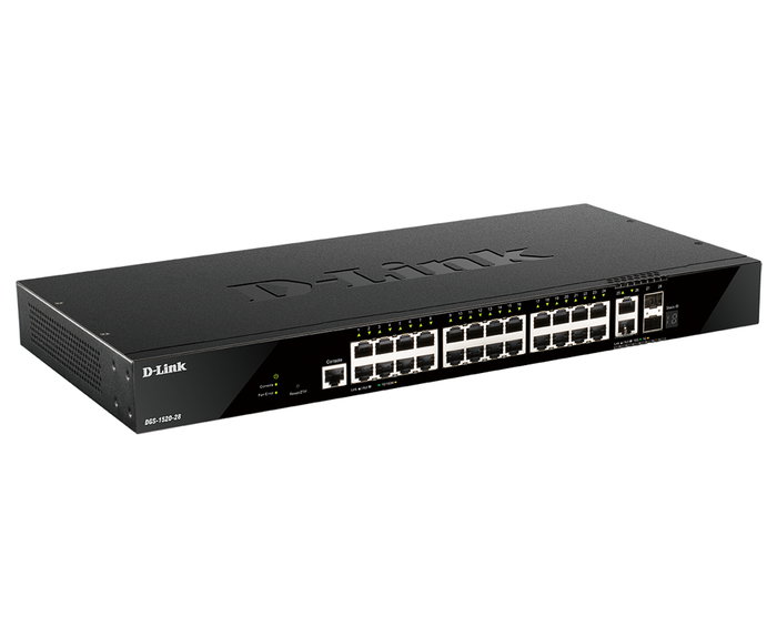 D-Link Switch DGS-1520-28E L3 Gigabit 28 ports 24x RJ45 2x SFP 2x SFP+
