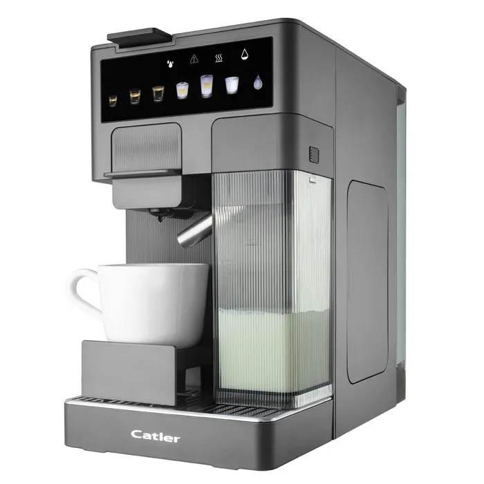 Catler Renzo ES 750 G - Machine à expresso à capsules et café moulu - Gris Catler Renzo ES 750 G - Machine à expresso à capsules et café moulu - Gris
